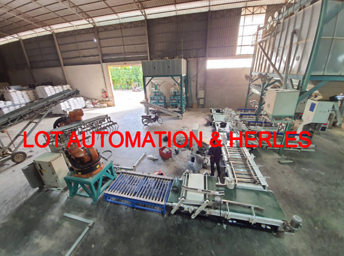 Robot​ Palletizer​ ติดตั้ง​ประเทศ​กัมพูชา​