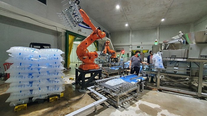 Robot Abb kuka มือสอง,ไลน์ผลิตน้ำแข็ง ระบบอัตโนมัต