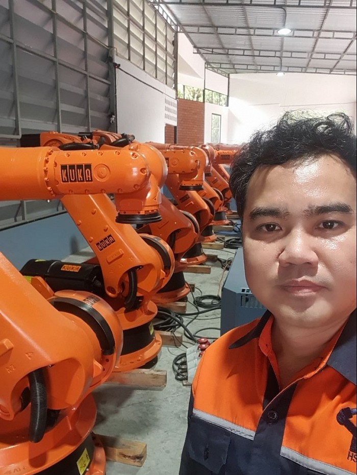 #หุ่นยนต์มือสอง , #Robot kuka มือสอง